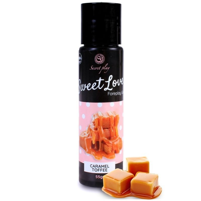 Secretplay - Gel Dolce Amore Caramello 60 Ml - SECRETPLAY COSMETIC - Aromatizzati e Commestibili | erosidea.com