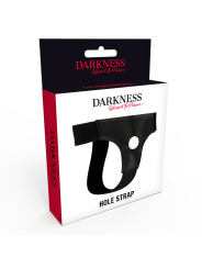 Darkness - Imbragatura Con Foro Taglia Unica - DARKNESS SENSATIONS - Strap-on e Imbracature | erosidea.com