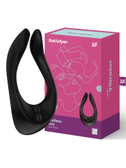 Partner Multifun 2 Nero - SATISFYER PARTNER - Stimolatori | erosidea.com