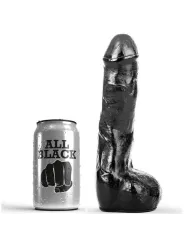 All Black - Pene Anale Realistico 20 Cm - ALL BLACK - Dildo Realistici | erosidea.com
