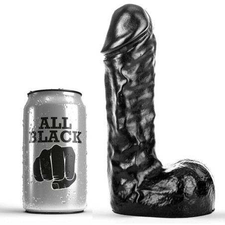 All Black - Dong 19 Cm - ALL BLACK - Dildo Speciali | erosidea.com