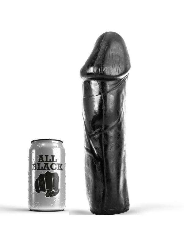 All Black - Dong 28 Cm Senza Testicoli - ALL BLACK - Dildo Maxi | erosidea.com