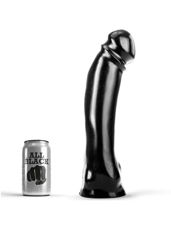 All Black - Dong 33 Cm - ALL BLACK - Dildo Maxi | erosidea.com