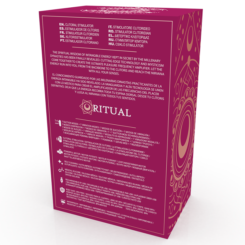 Rithual - Shushu 2.O Orchidea Clitoride Di Nuova Generazione - RITHUAL - Succhia Clitoride | erosidea.com
