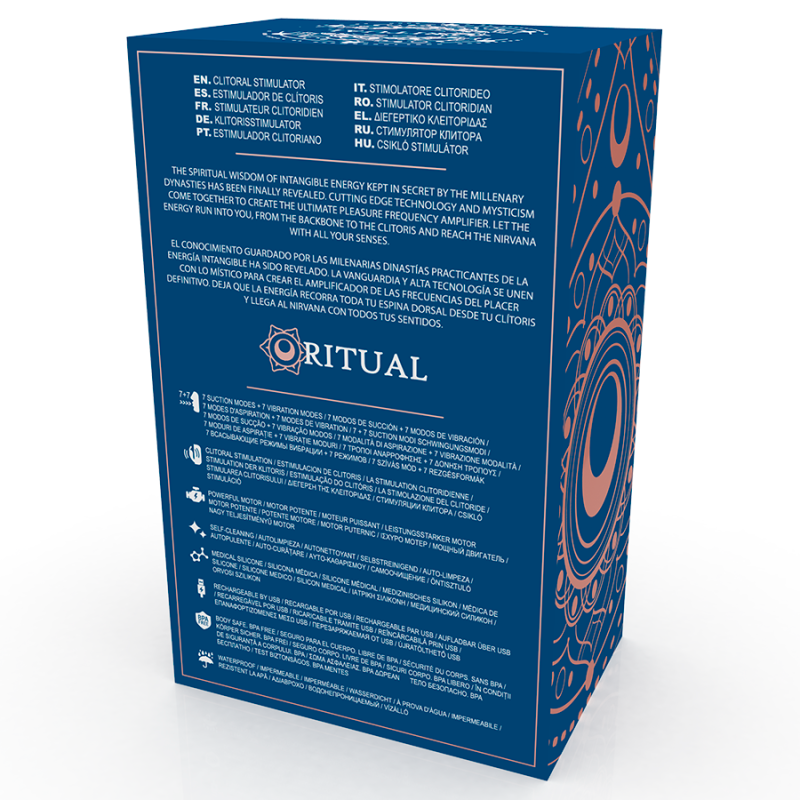 Rithual - Shushu 2.0 Acqua Clitorale Di Nuova Generazione - RITHUAL - Succhia Clitoride | erosidea.com