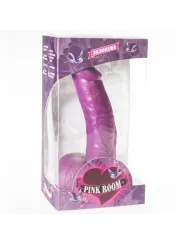 Pink Room - Dildo Realistico Connor Viola 16 Cm - PINK ROOM - Dildo Realistici | erosidea.com