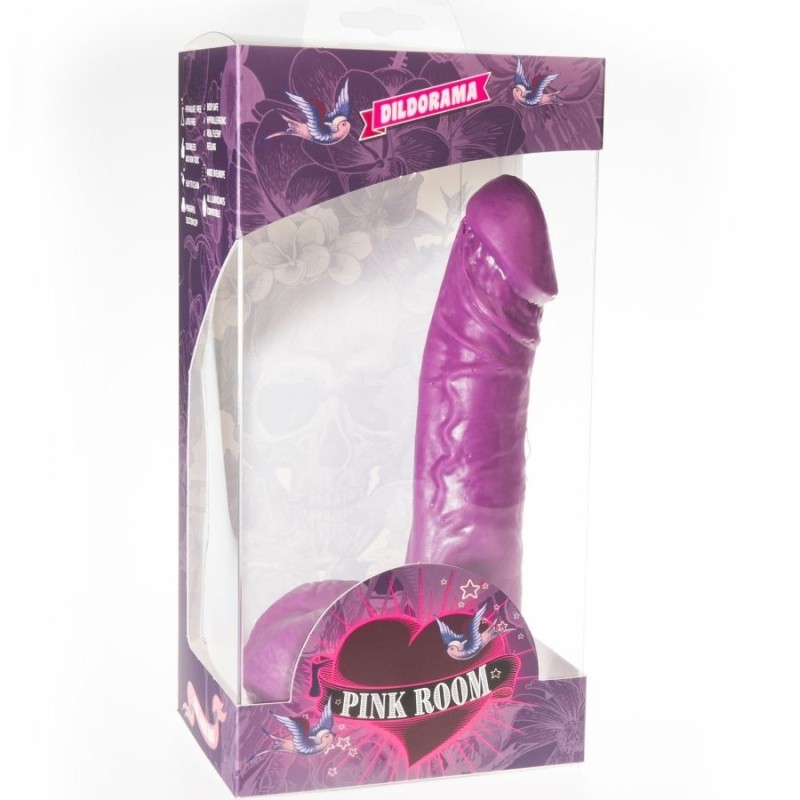 Pink Room - Eban Dildo Realistico Viola 19 Cm - PINK ROOM - Dildo Realistici | erosidea.com