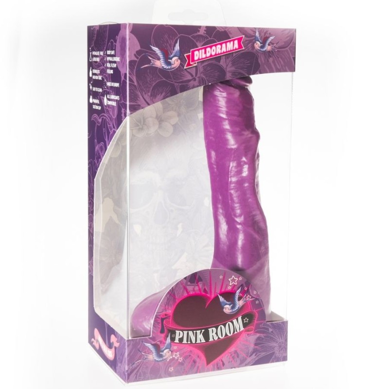 Pink Room - Nilo Dildo Realistico Viola 23 Cm - PINK ROOM - Dildo Realistici | erosidea.com