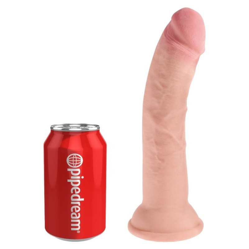 King Cock - Dildo Tripla Densit 21.6 Cm - KING COCK PLUS - Dildo Realistici | erosidea.com