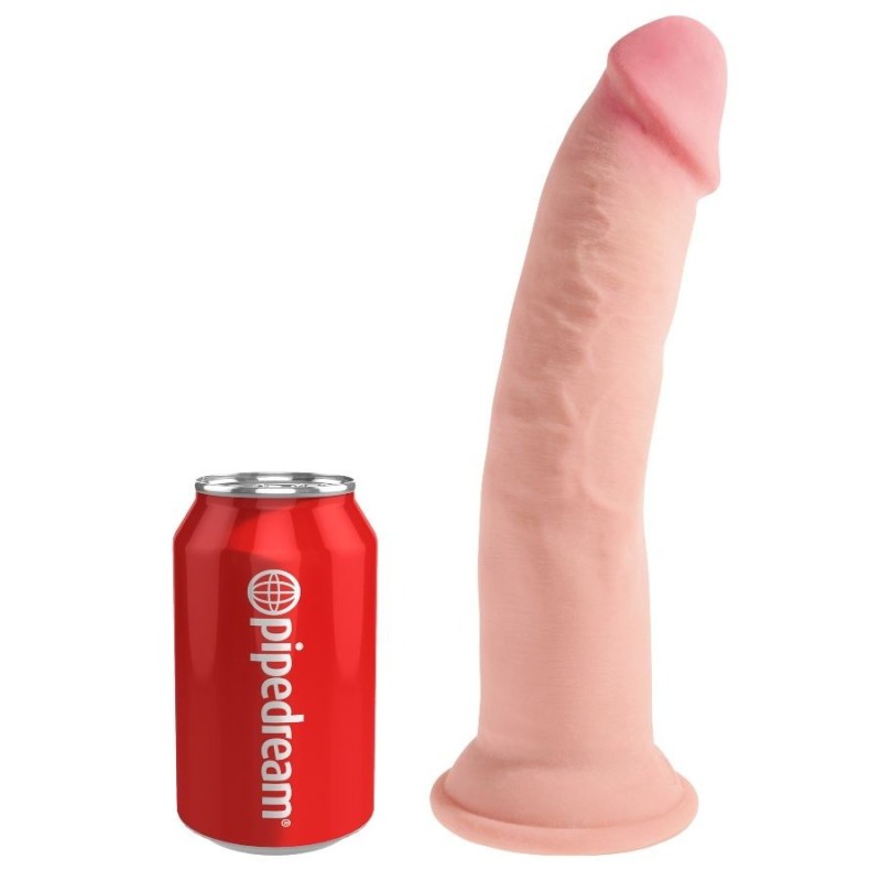 King Cock - Dildo Tripla Densit 23 Cm - KING COCK PLUS - Dildo Realistici | erosidea.com