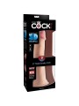 King Cock - Dildo Tripla Densit 23 Cm - KING COCK PLUS - Dildo Realistici | erosidea.com