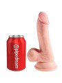 King Cock - Dildo Tripla Densit 14 Cm - KING COCK PLUS - Dildo Realistici | erosidea.com