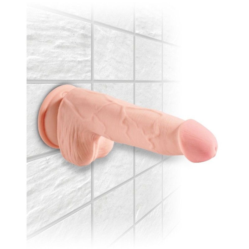 King Cock - Dildo Tripla Densit 14 Cm - KING COCK PLUS - Dildo Realistici | erosidea.com