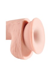 King Cock - Dildo Tripla Densit 14 Cm - KING COCK PLUS - Dildo Realistici | erosidea.com