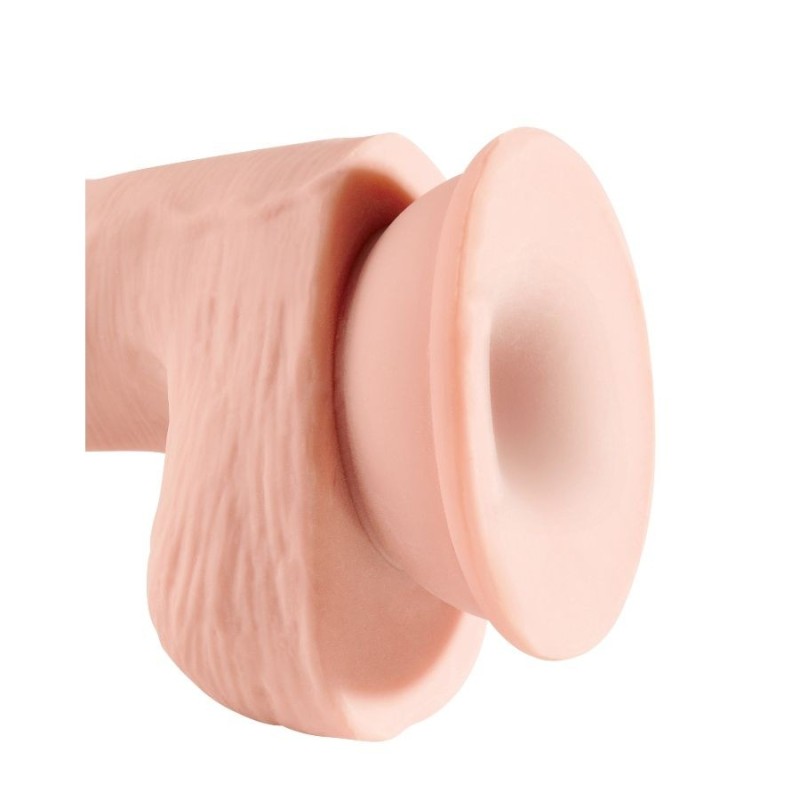 King Cock - Dildo Tripla Densit 14 Cm - KING COCK PLUS - Dildo Realistici | erosidea.com
