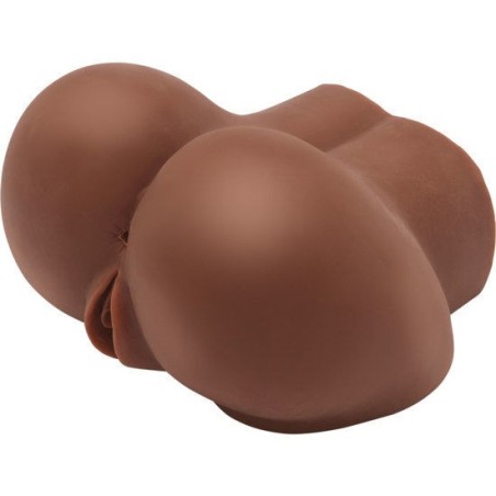 Act - Big Ass Masturbatore Realistico Con Vibratore Marrone - ACT - Masturbatori Maxi | erosidea.com