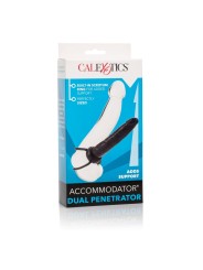Calexotics - Accommodator Doppio Penetratore Nero - CALIFORNIA EXOTICS - Dildo Speciali | erosidea.com