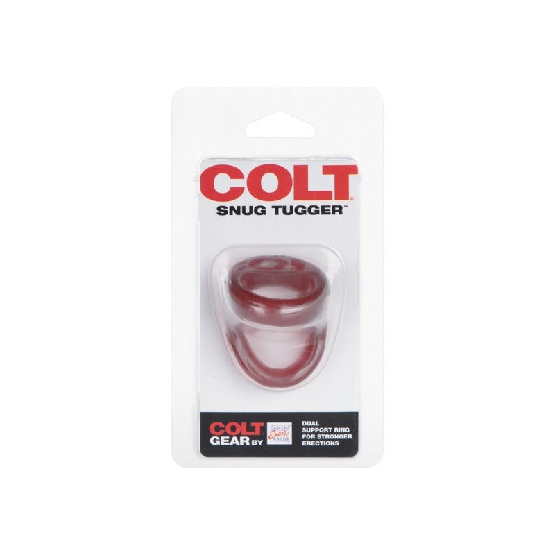California Exotics - Colt Snug Tugger Rosso - CALIFORNIA EXOTICS - Anelli Fallici | erosidea.com