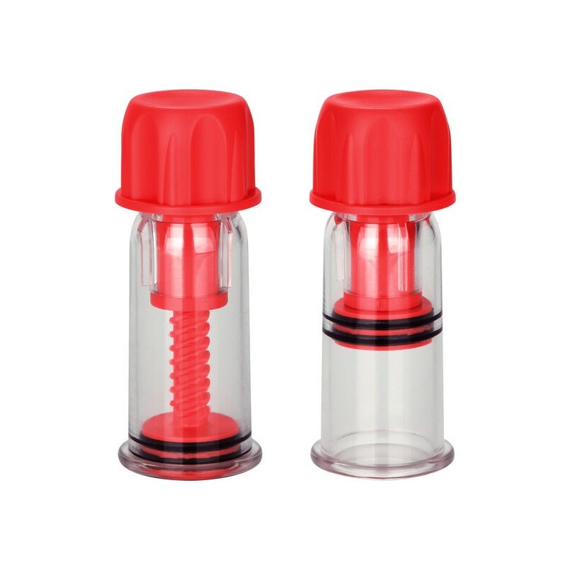 California Exotics - Colt Nipple Prosuckers Rosso - CALIFORNIA EXOTICS - Copri capezzoli | erosidea.com