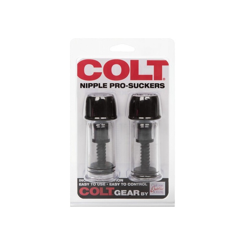 California Exotics - Colt Nipple Prosuckers Nero - CALIFORNIA EXOTICS - Copri capezzoli | erosidea.com