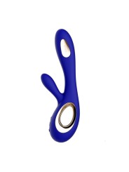 Lelo - Vibratore Soraya Wave Rabbit Blu Notte - Lelo - Vibratori Rabbit | erosidea.com