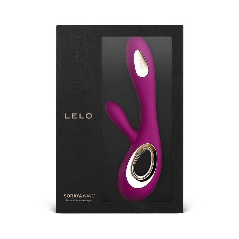 Lelo - Soraya Vibratore Wave Rabbit Deep Rose - Lelo - Vibratori Rabbit | erosidea.com