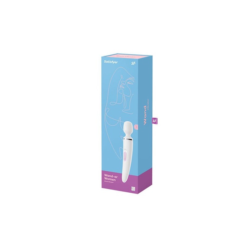 Wand Massaggiatore Donna Satisfyer Bianco - SATISFYER WAND - Magic Wand | erosidea.com