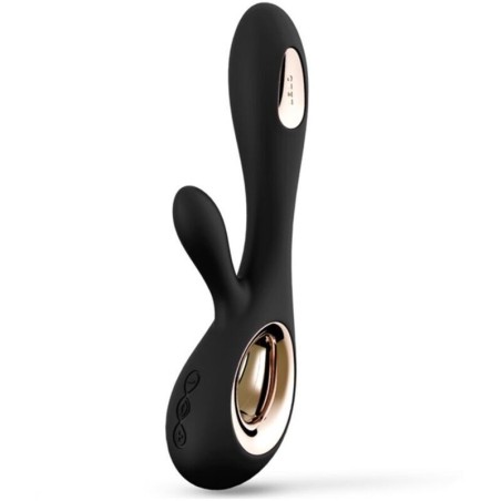 Vibratore Lelo Soraya Wave Rabbit Nero - Lelo - Vibratori Rabbit | erosidea.com
