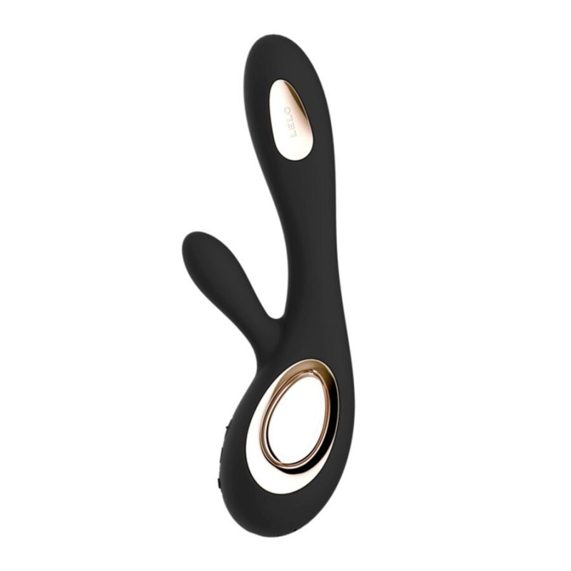 Vibratore Lelo Soraya Wave Rabbit Nero - Lelo - Vibratori Rabbit | erosidea.com
