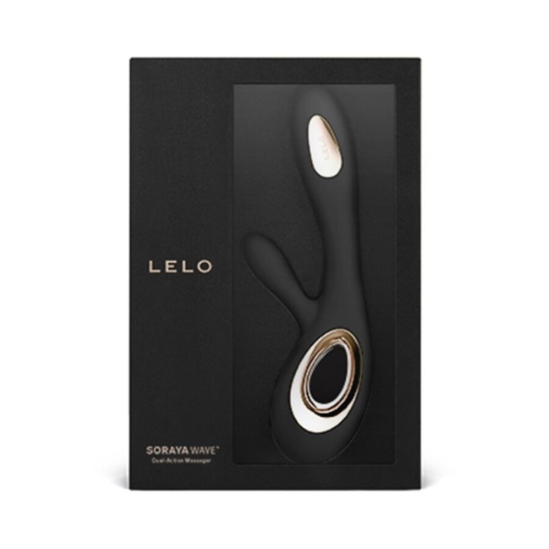 Vibratore Lelo Soraya Wave Rabbit Nero - Lelo - Vibratori Rabbit | erosidea.com