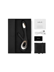 Vibratore Lelo Soraya Wave Rabbit Nero - Lelo - Vibratori Rabbit | erosidea.com
