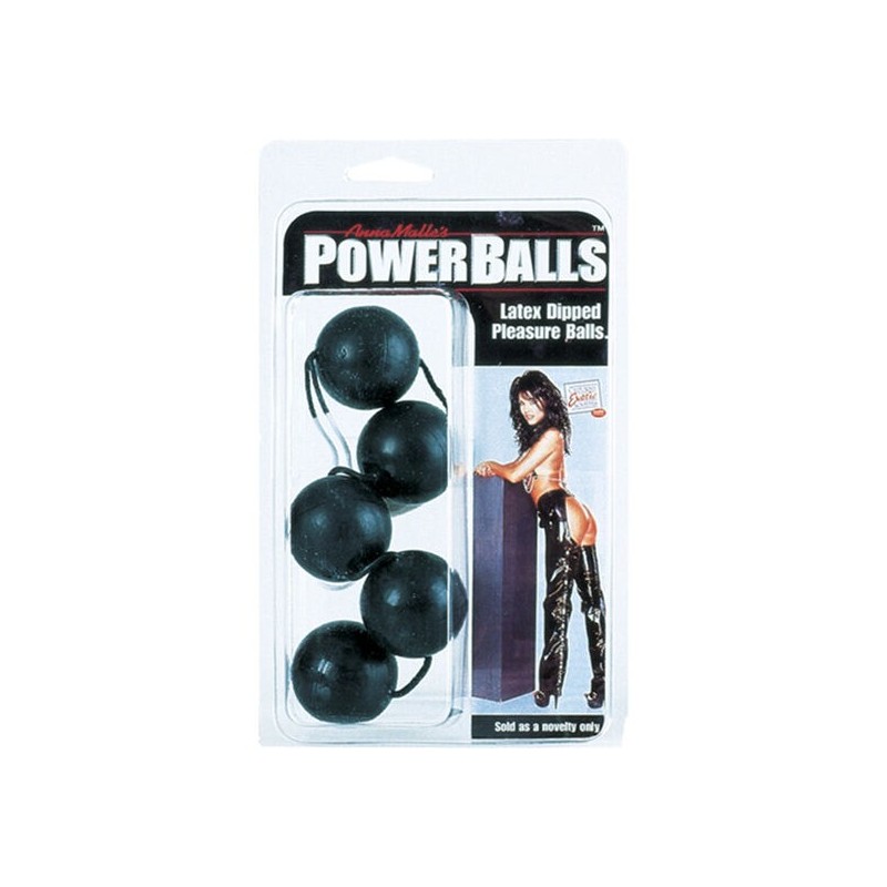California Exotics - Power Sfere Anali Nere - CALIFORNIA EXOTICS - Ovetti Palline Sfere | erosidea.com