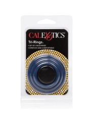 California Exotics - Tri-Anelli Blu - CALIFORNIA EXOTICS - Anelli Fallici | erosidea.com