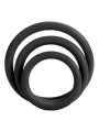 California Exotics - Tri-Anelli Nero - CALIFORNIA EXOTICS - Anelli Fallici | erosidea.com