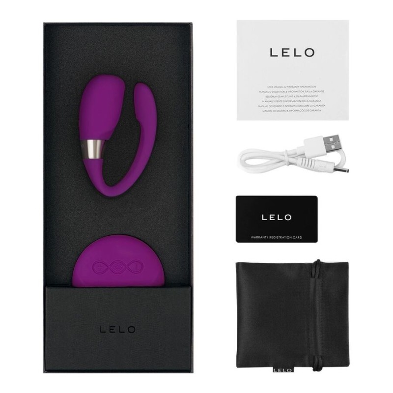 Lelo - Insignia Tiani 3 Massaggiatore Rosa Profondo - Lelo - Vibratori Mini | erosidea.com