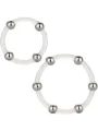California Exotics - Set Di Anelli In Silicone Con Perline In Acciaio - CALIFORNIA EXOTICS - Anelli Fallici | erosidea.com
