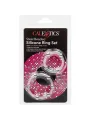 California Exotics - Set Di Anelli In Silicone Con Perline In Acciaio - CALIFORNIA EXOTICS - Anelli Fallici | erosidea.com