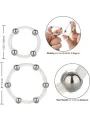 California Exotics - Set Di Anelli In Silicone Con Perline In Acciaio - CALIFORNIA EXOTICS - Anelli Fallici | erosidea.com