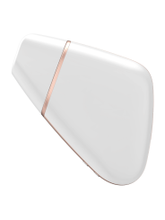 Stimolatore E Vibratore Triangolo Love Bianco - SATISFYER CONNECT - Succhia Clitoride | erosidea.com