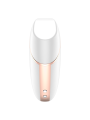 Stimolatore E Vibratore Triangolo Love Bianco - SATISFYER CONNECT - Succhia Clitoride | erosidea.com