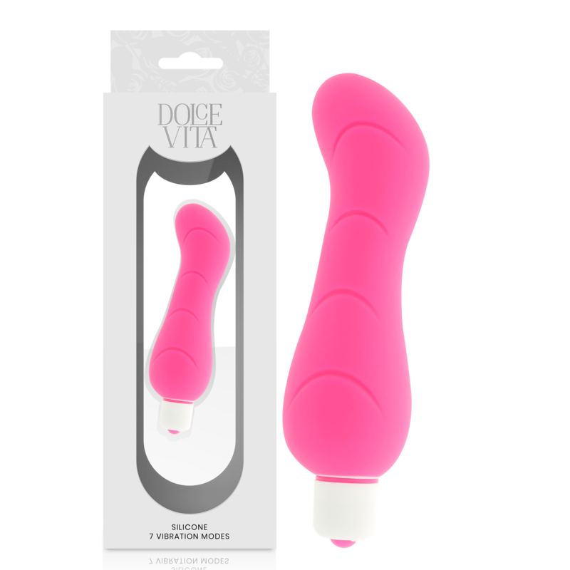 Dolce Vita - G-Spot Pink Silicone - DOLCE VITA - Vibratori punto G | erosidea.com