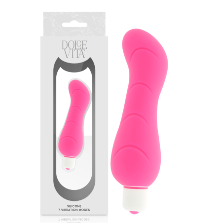 Dolce Vita - G-Spot Pink Silicone - DOLCE VITA - Vibratori punto G | erosidea.com