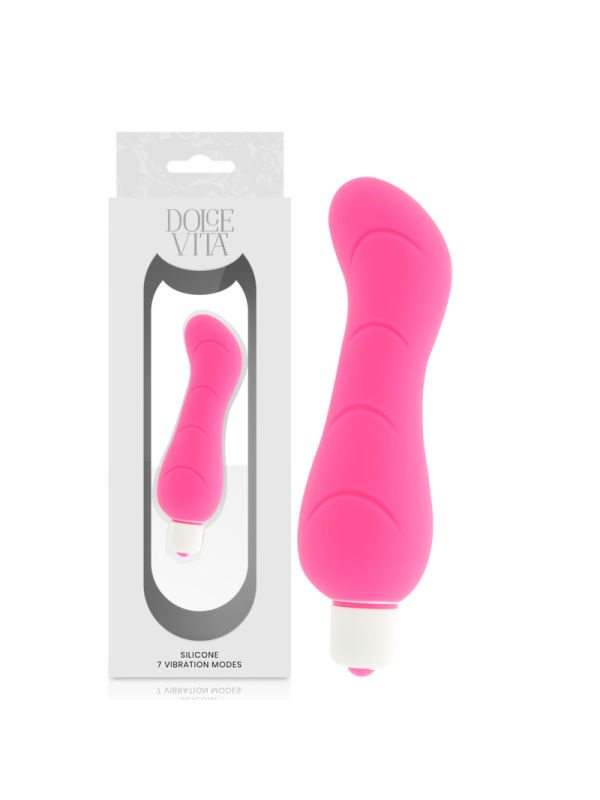 Dolce Vita - G-Spot Pink Silicone - DOLCE VITA - Vibratori punto G | erosidea.com