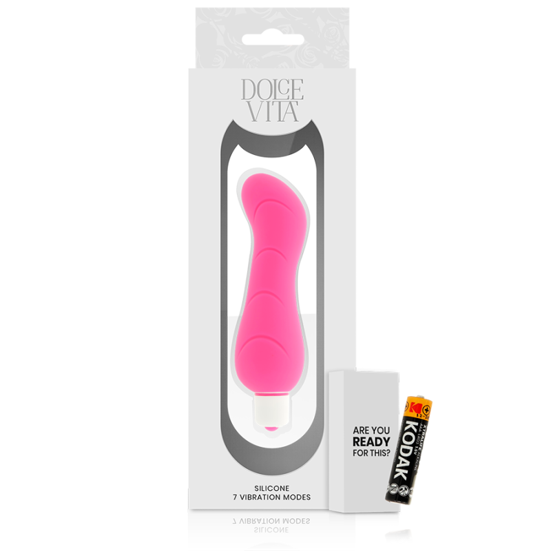 Dolce Vita - G-Spot Pink Silicone - DOLCE VITA - Vibratori punto G | erosidea.com