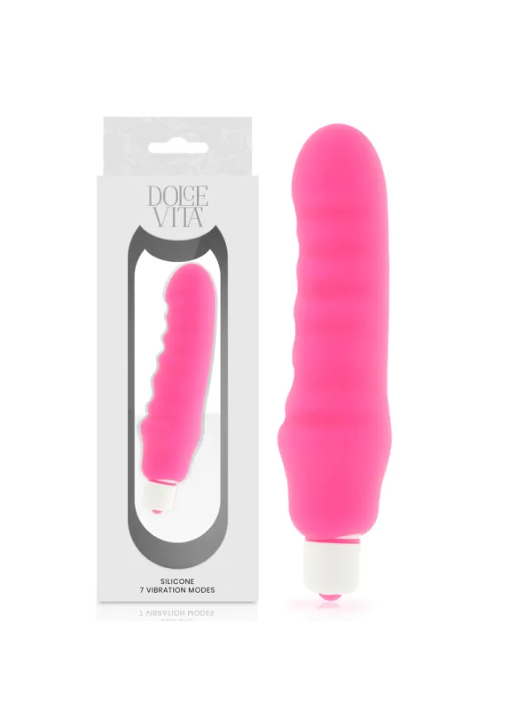 Dolce Vita - Genius Pink Silicone - DOLCE VITA - Vibratori Classici | erosidea.com