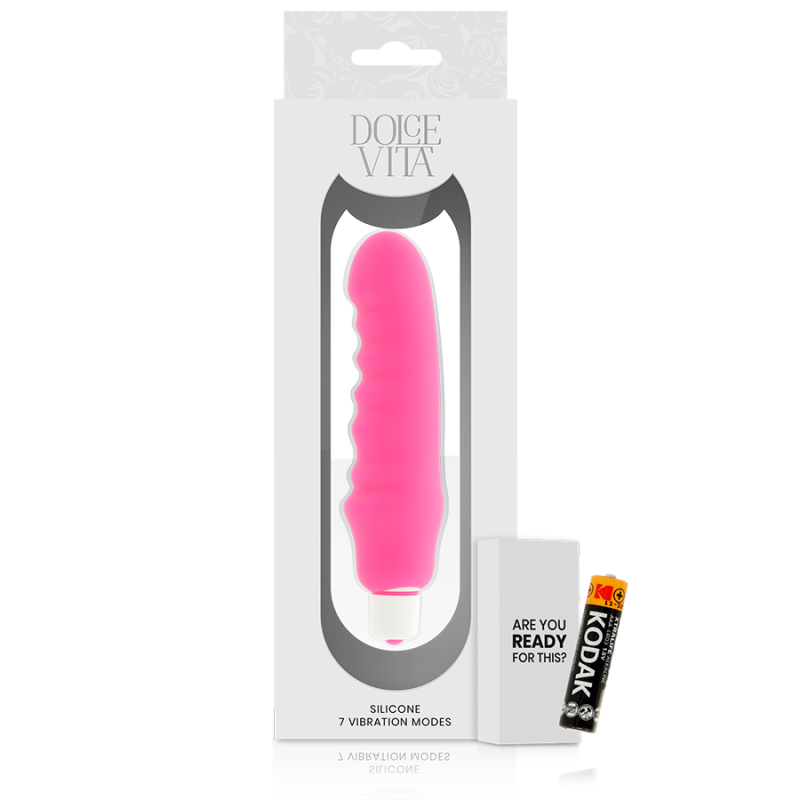 Dolce Vita - Genius Pink Silicone - DOLCE VITA - Vibratori Classici | erosidea.com