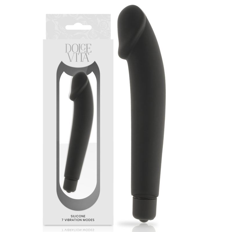 Dolce Vita - Realistic Black Silicone - DOLCE VITA - Dildo Realistici | erosidea.com