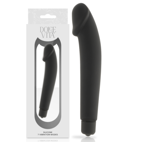 Dolce Vita - Realistic Black Silicone - DOLCE VITA - Dildo Realistici | erosidea.com