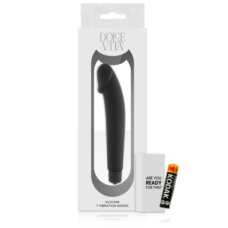 Dolce Vita - Realistic Black Silicone - DOLCE VITA - Dildo Realistici | erosidea.com
