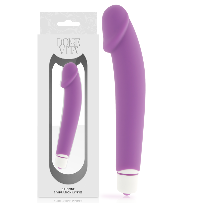 Dolce Vita - Realistic Purple Silicone - DOLCE VITA - Vibratori Realistici | erosidea.com